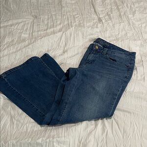 Michael Kors Dark Blue Flare Jeans